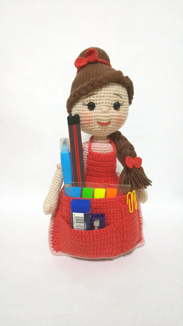 Sanatkar Bebek Amigurumi Organik Oyuncak ürün görseli 1