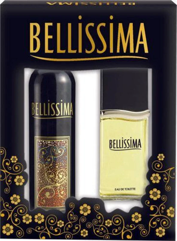 Bellissima Set Edt 60 ml + Deodorant 150 ml Kadın Parfüm Set - Resim 2