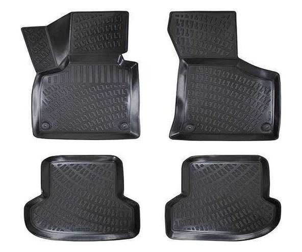 Rizline Audi A3  2003-2012  3D Havuzlu Paspas Siyah ürün görseli 1