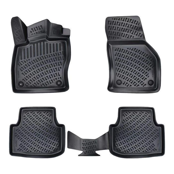 Rizline Cupra Formentor 2020 Sonrası 3D Havuzlu Paspas Siyah ürün görseli 1
