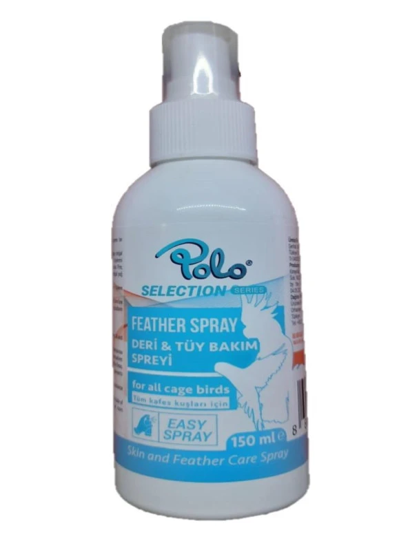 Polo Feather Spray (Deri & Tüy Bakım Spreyi) 150ml ürün görseli 1