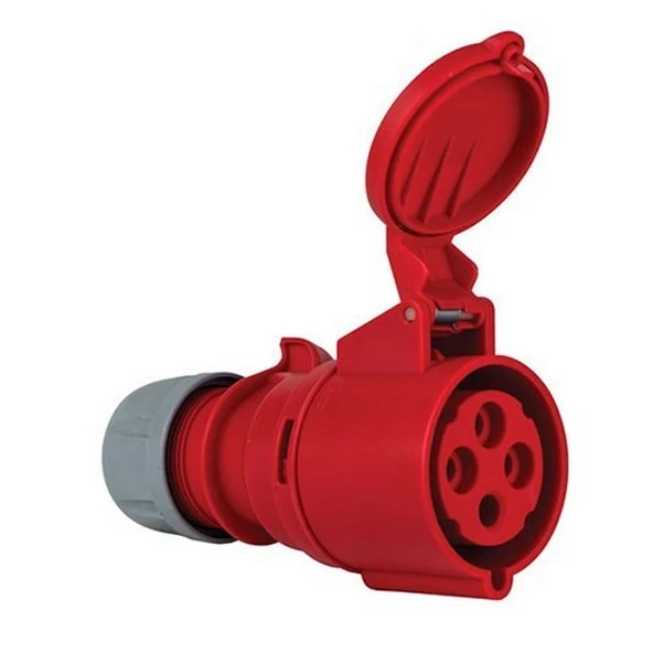 METE ENERJİ 406409V 4X32A. Ip44 Uzatma Prizi-(Vidalı Bağ.) ürün görseli 1