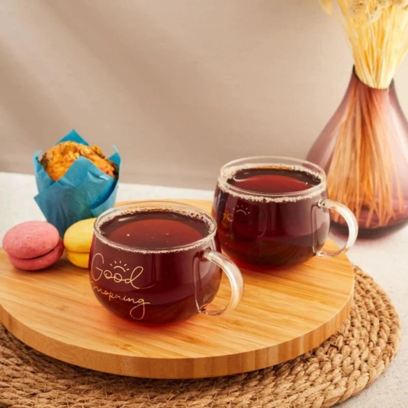 Perotti Costy Morning 2 Li 200 Ml Cam Kupa 15518 ürün görseli 1