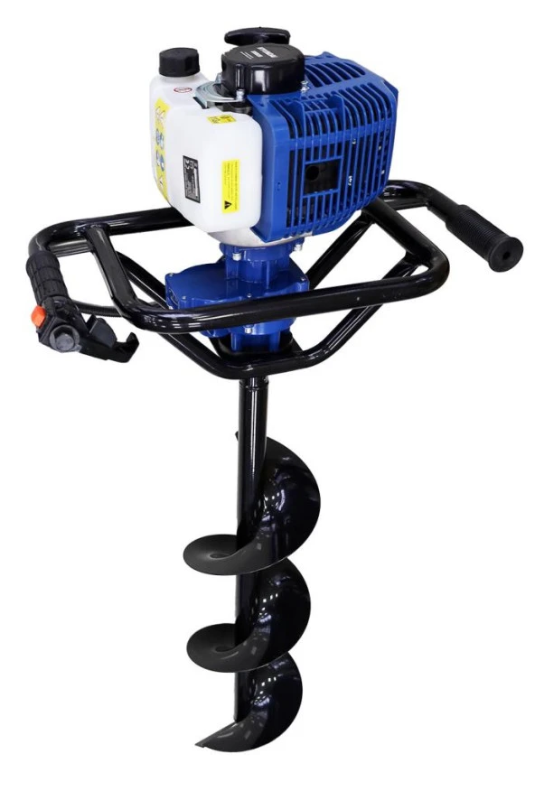 Hyundai HYD520 52cc Benzinli Toprak Burgu Makinesi 20 cm Burgu Dahil ürün görseli 1