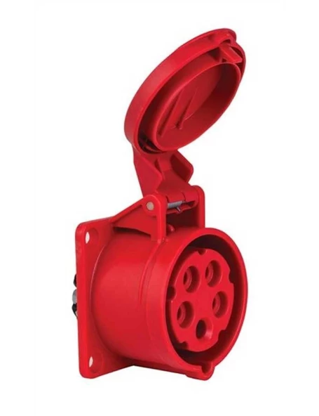 Mete Enerji 406510V 5x16A Ip44 Makine Prizi Düz Vidalı Bağlantı 380 415 V ürün görseli 1