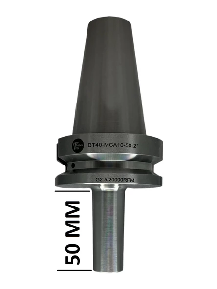 BT40 MCA10 - 50 BOY VİDALI TUTUCU M10X50 BOY VİDALI TUTUCU 20.000 devir balans alınmıştır ürün görseli 1