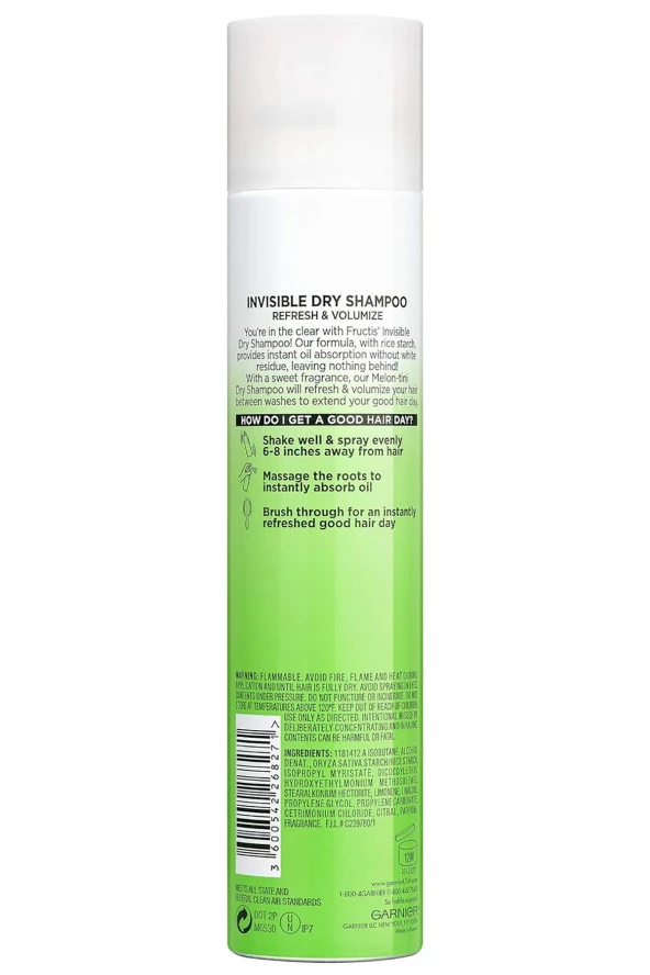 Garnier Fructis Melon-tini Kuru Şampuan 126GR - Resim 2