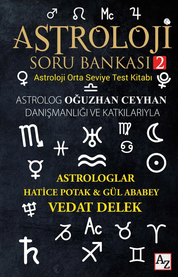 Astroloji Soru Bankası 2 - Hatice Potak-Gül Ababey- Vedat Delek ürün görseli 1