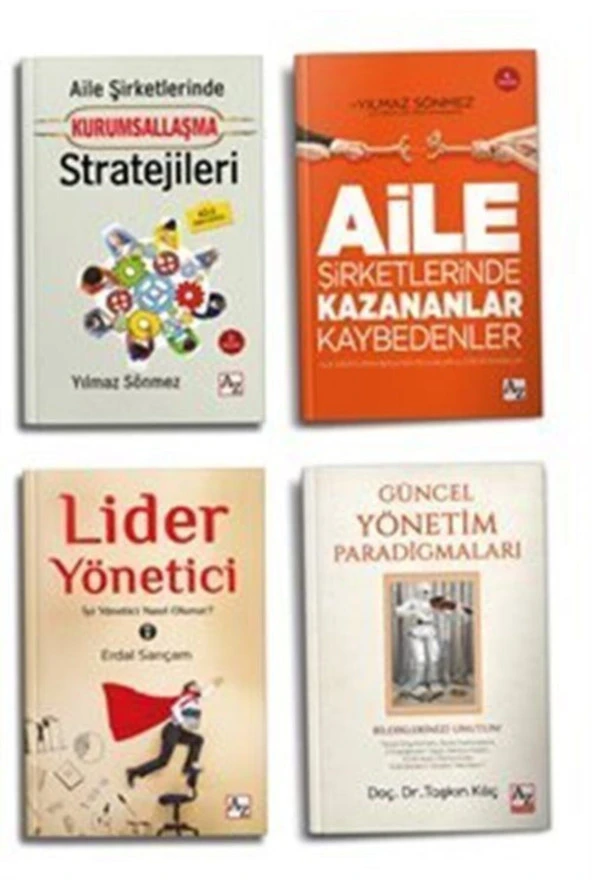 Yönetim Seti (4 Kitap) ürün görseli 1