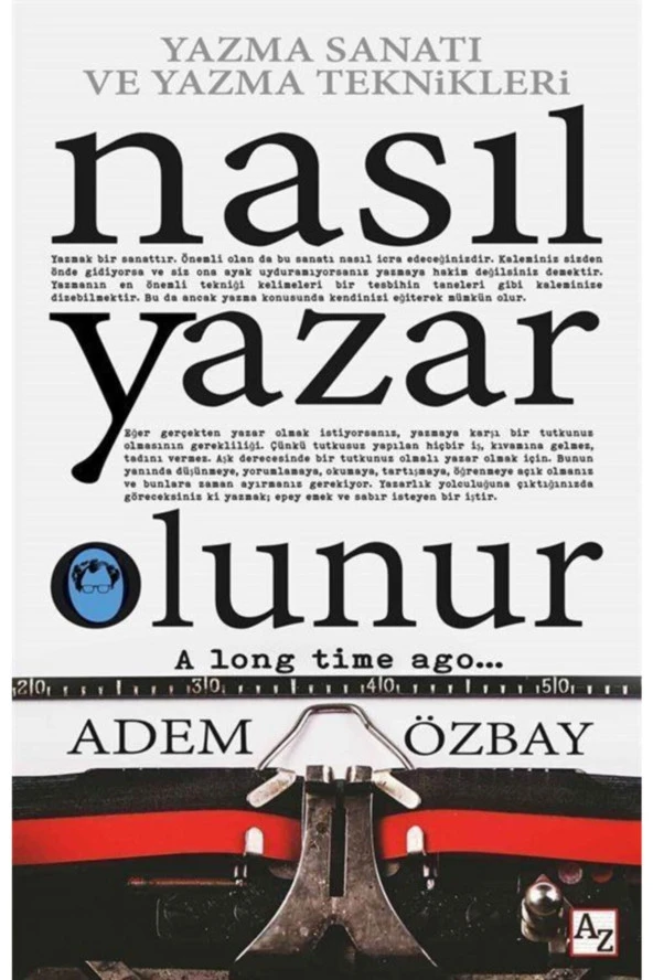 Yazma Sanatı Ve Yazma Teknikleri Nasıl Yazar Olunur?Adem Özbay ürün görseli 1