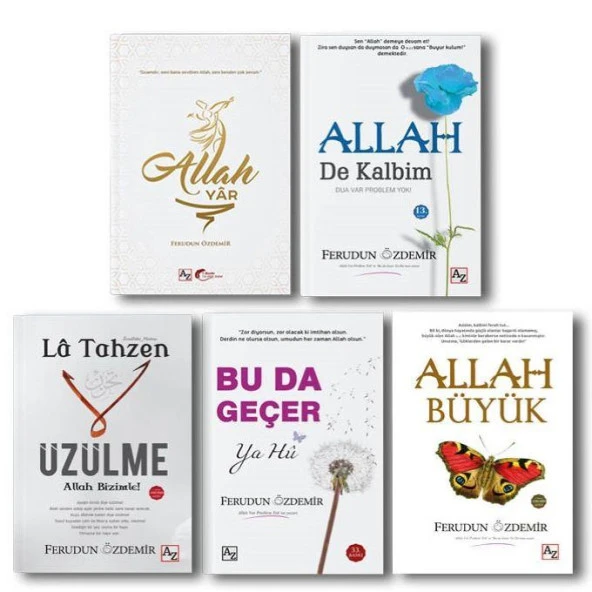 Dini Kitaplar Seti - ( 5 Kitap ) Ferudun Özdemir ürün görseli 1