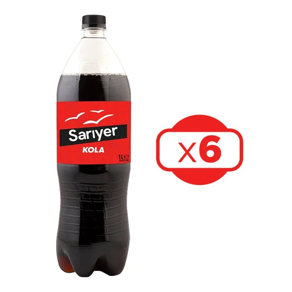 Sarıyer Kola 1 lt 6 lı - Resim 3