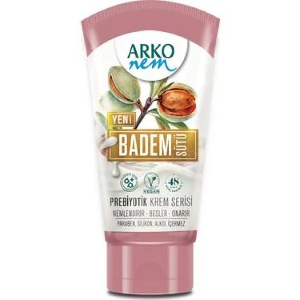 ARKO NEM KREM PREBİYOTİK BADEM SÜTÜ 60 ML ürün görseli 1