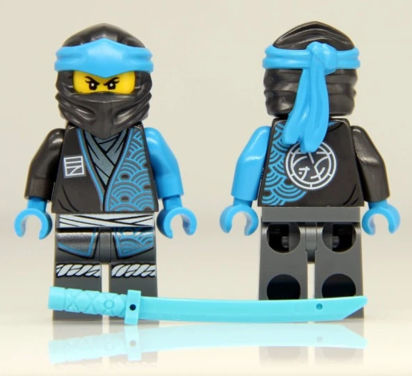 Orjinal Lego Minifigür Blue Ninjago Nya ürün görseli 1