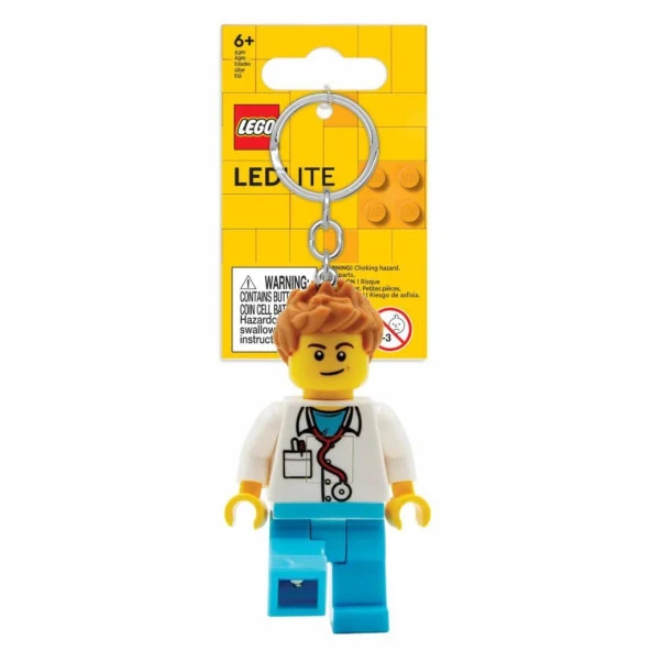LEGO Ledlite 5007901 Male Doctor Led Key Chain ürün görseli 1