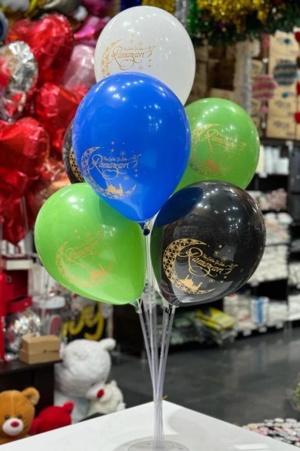 Beysüs Ramazan Balon 8 li Balon Standı 7 li ürün görseli 1