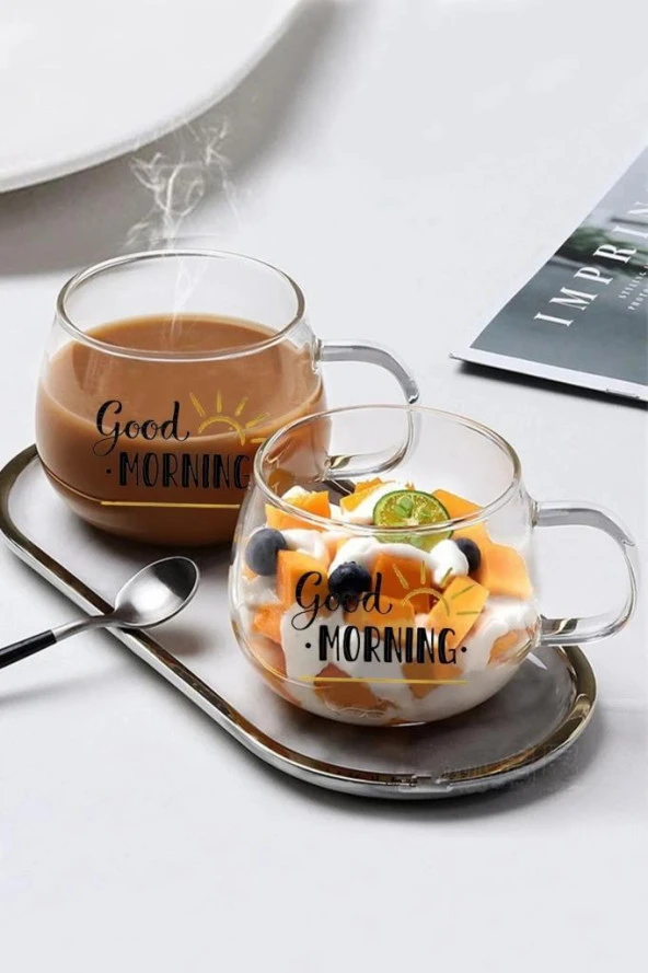 Perotti Costa Morning 2 Li Cam Kupa 400 Ml 15513 ürün görseli 1
