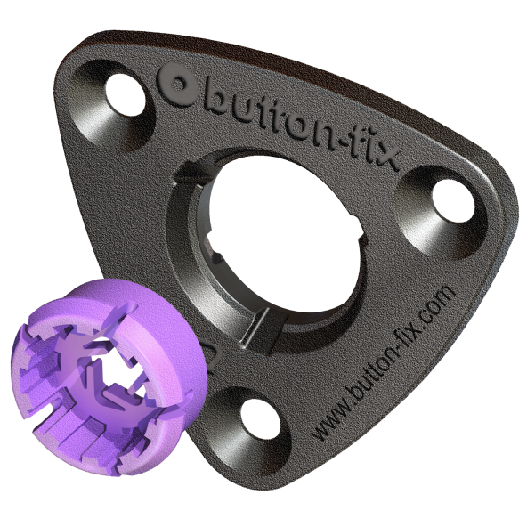 BUTTON-FIX, TİP 3 FİX YUVA +TİP 3 DÜĞME ürün görseli 1