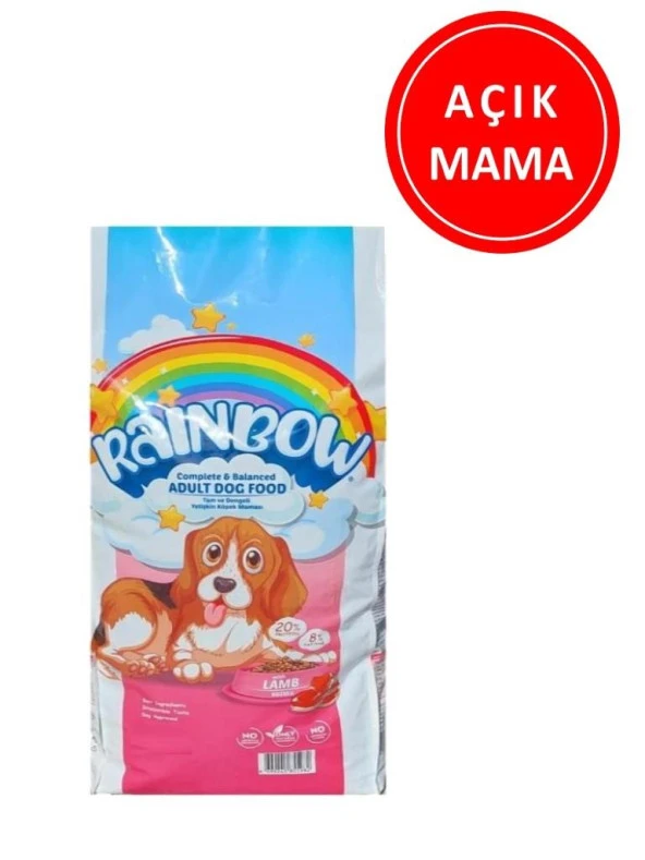 Rainbow Lamb Kuzu Etli Köpek Maması 1 Kg AÇIK ürün görseli 1