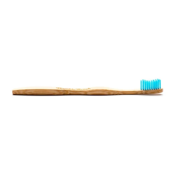 Humble Brush Adult Soft Bambu Diş Fırçası | Mavi ürün görseli 1