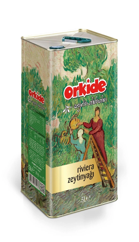 ORKİDE RİVİERA ZEYTİNYAĞI 5 LT ürün görseli 1