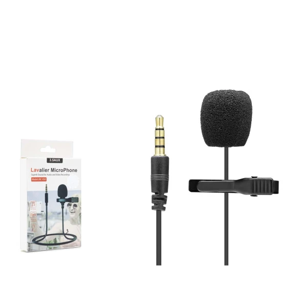 Yaka Pc Aux Mikrofon 3.5 mm 90 cm Hd571 ürün görseli 1