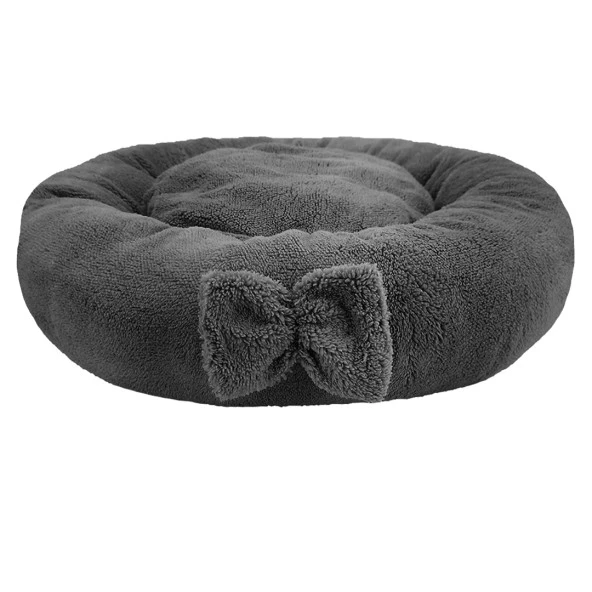 Pelüş Simit Kedi Köpek Yatağı ürün görseli 1