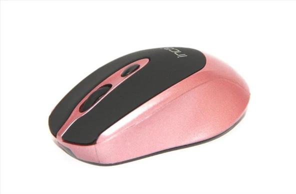 INCA IWM-396GT Nano Alıcılı Kablosuz 1600dpi ROSE GOLD Sessiz Mouse ürün görseli 1