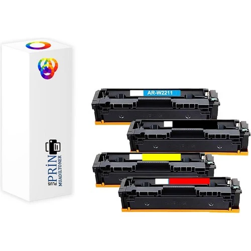 Hp 207X-HP Color Pro M255DW Muadil Toner Takım 3150 Syf ürün görseli 1