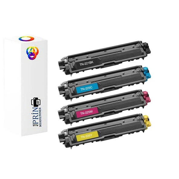 Brother TN-221| Brother  HL-3150CW Muadil Toner 4 Renk ürün görseli 1