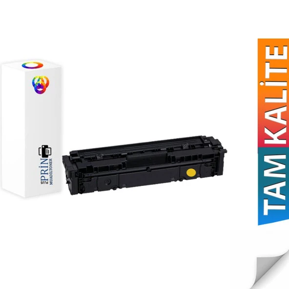 PlusPrint Hp Color- M254DNW UYUMLU Muadil Toner 203A Sarı ürün görseli 1