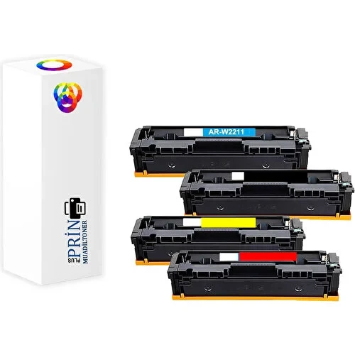 Hp 207X-HP Laserjet Pro Mfp M283FCDW  Muadil Toner Takım 3150 Syf ürün görseli 1