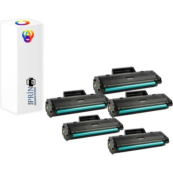 HP Laser 107R Yazcı Uyumlu Muadil Toner 1000SF-5'Li Paket Chipsiz ürün görseli 1