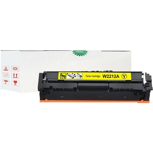 PlusPrint Color Laserjet Pro M155NW Uyumlu Muadil Toner Chipsiz Sarı  216A ürün görseli 1