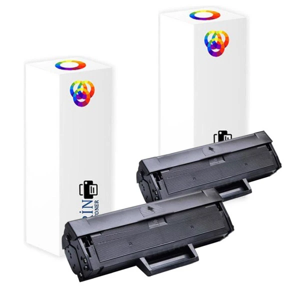 Samsung Xpress SLM2020 Uyumlu Muadil Toner MLT-D111S Çiplsiz 2li Avantaj Paket ürün görseli 1