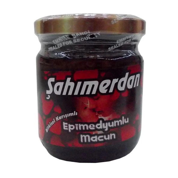 Şahımerdan Ballı Bitkisel Macunu 240Gr Özel Üretim Kırmızı Kapak - Resim 2