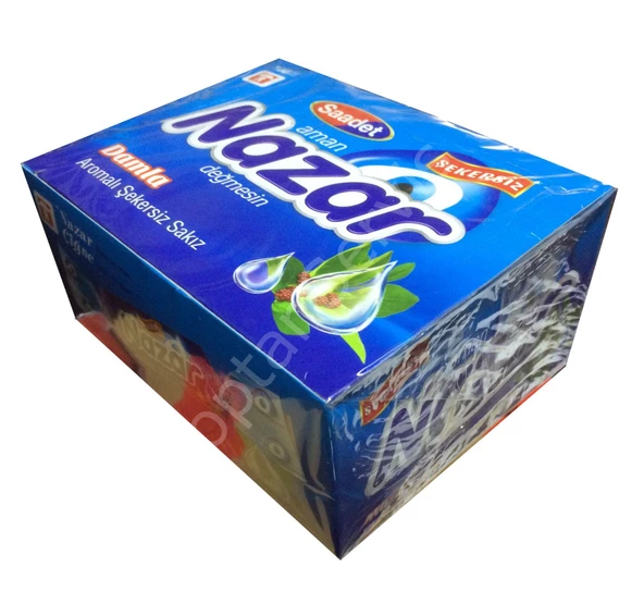 Nazar Damla Aromalı Sakız 100 Adet ürün görseli 1