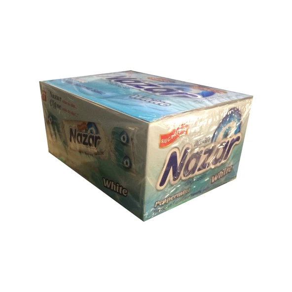 Nazar White Nane Aromalı Sakız 100 Adet ürün görseli 1