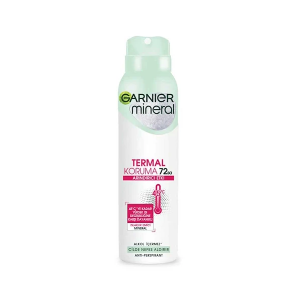 Garnier Mineral Termal Koruma 72sa Deodorant 150ml ürün görseli 1