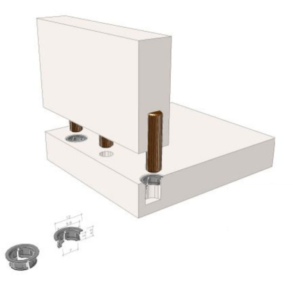 HOLZDESIGN DÜBEL 250 Adet ürün görseli 1