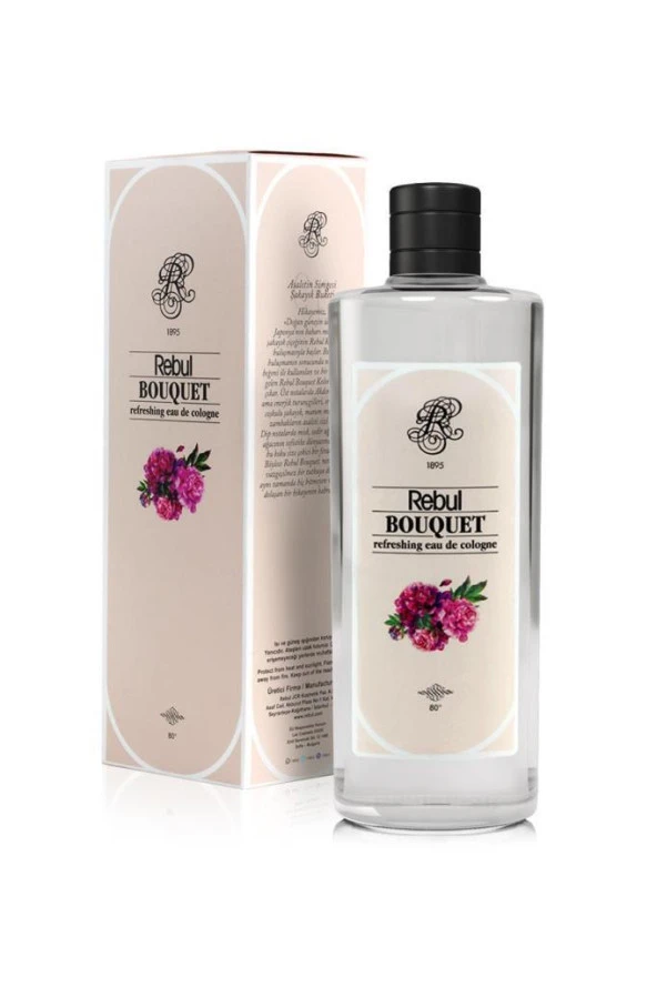 Rebul Kolonya 250ml  Bouquet Cam Şişe ürün görseli 1