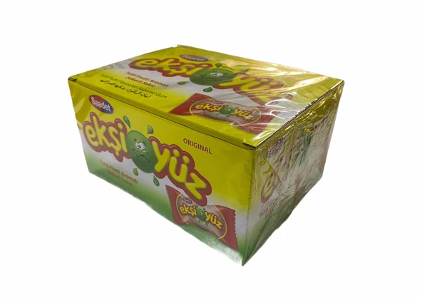 Ekşiyüz Tutti Frutti Aromalı Şekerli Sakız 100 adet ürün görseli 1
