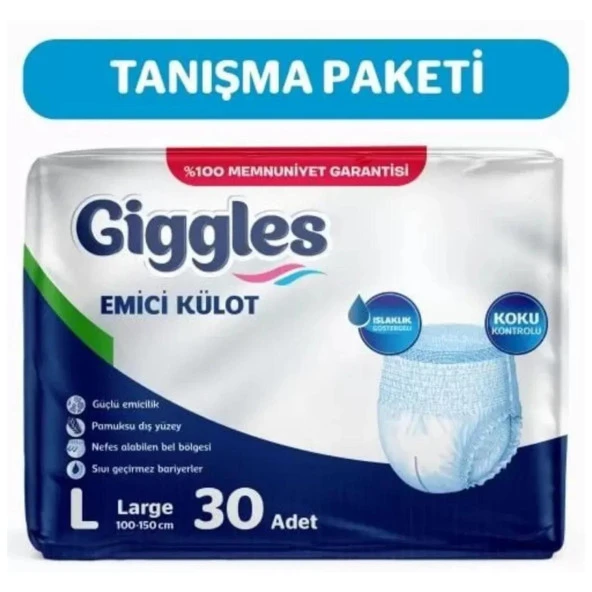 Giggles Eko Large 30'lu Emici Külot ürün görseli 1