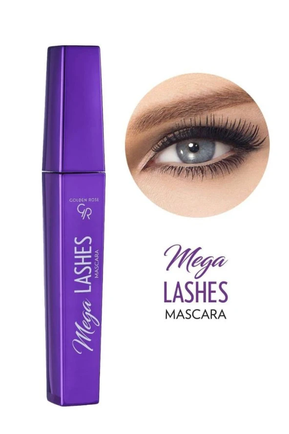 Golden Rose GR MEGA LASHES MASCARA - Maskara - Resim 5