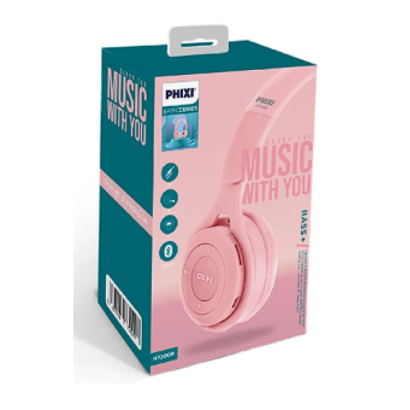 Phixi Basic HP300R Kafa üstü Bluetooth Kulaklık - Resim 6