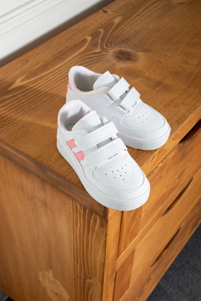 Albishoes Erkek - Kız - Çocuk Bebek Unisex Air Cırtlı Okul Ayakkabısı Sneaker Spor Ayakkabı (20-35) ürün görseli 1