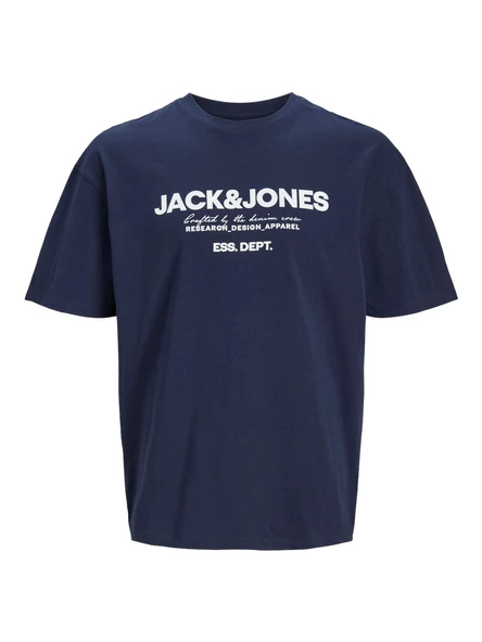 JACK JONES Yazılı Erkek Tişört 12247782 ürün görseli 1