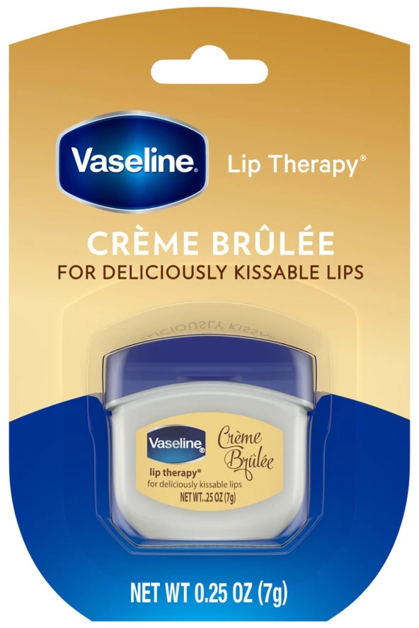 Vaseline Creme Brulee Dudak Kremi 7GR ürün görseli 1