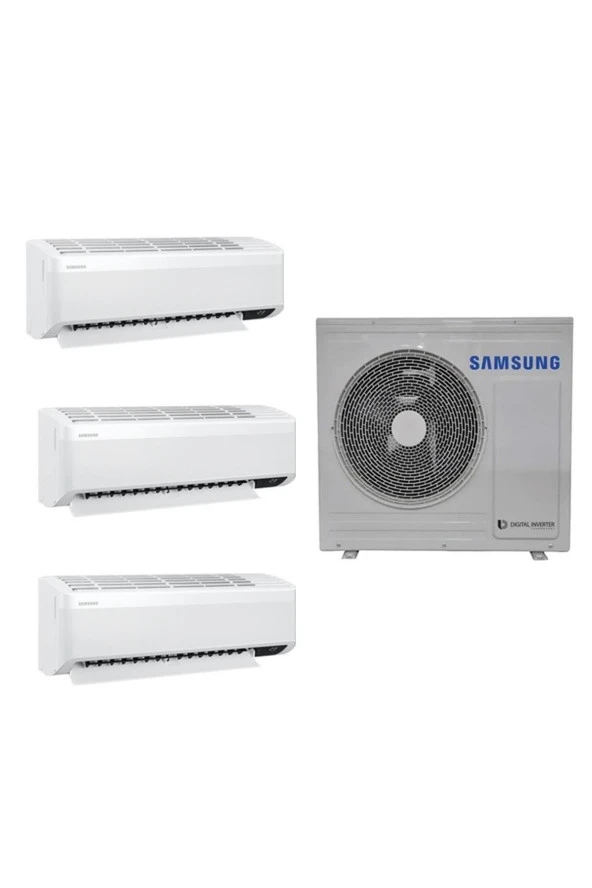 Samsung Wind Free Multi 1+3 Sistem (AJ100TXJ5KH/EA) 9+12+24 Btu 10kw Dış Ünite ürün görseli 1