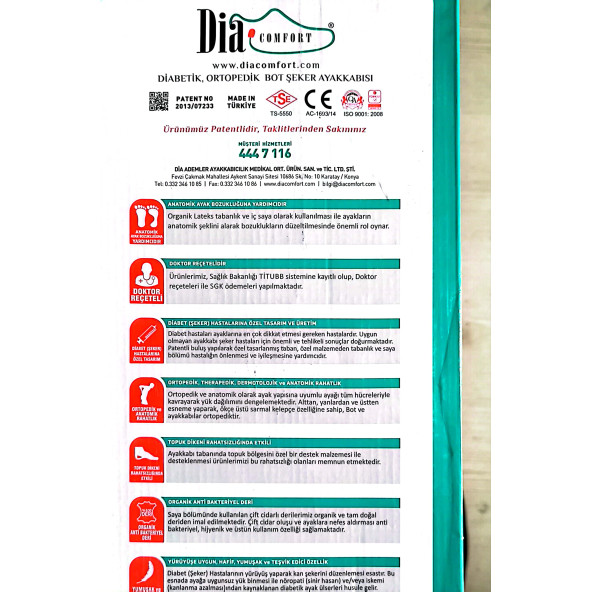 DİA DİABET AYAKKABISI - Resim 5